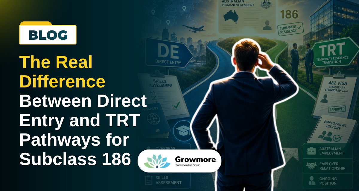 The Real Difference Between Direct Entry and TRT Pathways for Subclass 186