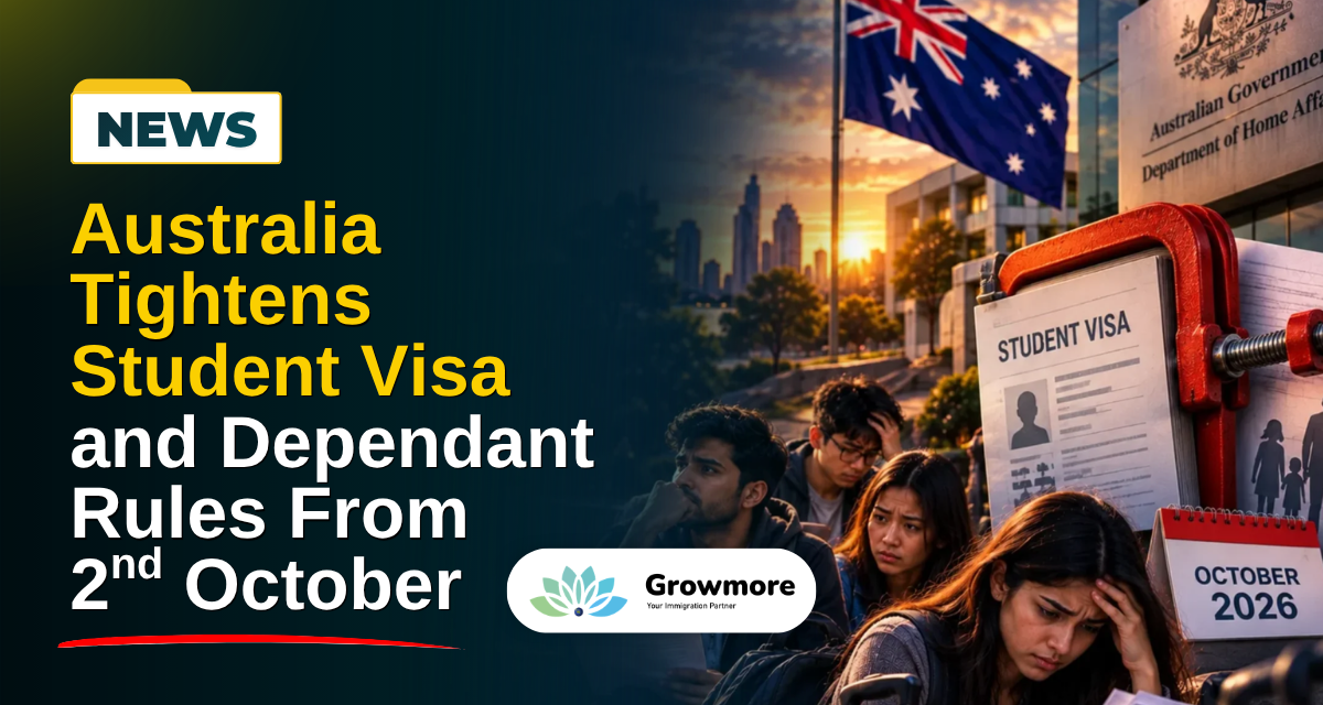 Australia Tightens Student Visa and Dependant Rules From 2 October