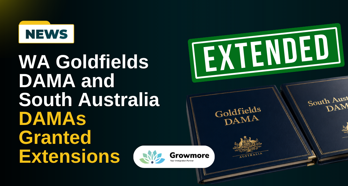 WA Goldfields & SA DAMAs Extended: Australia PR Update
