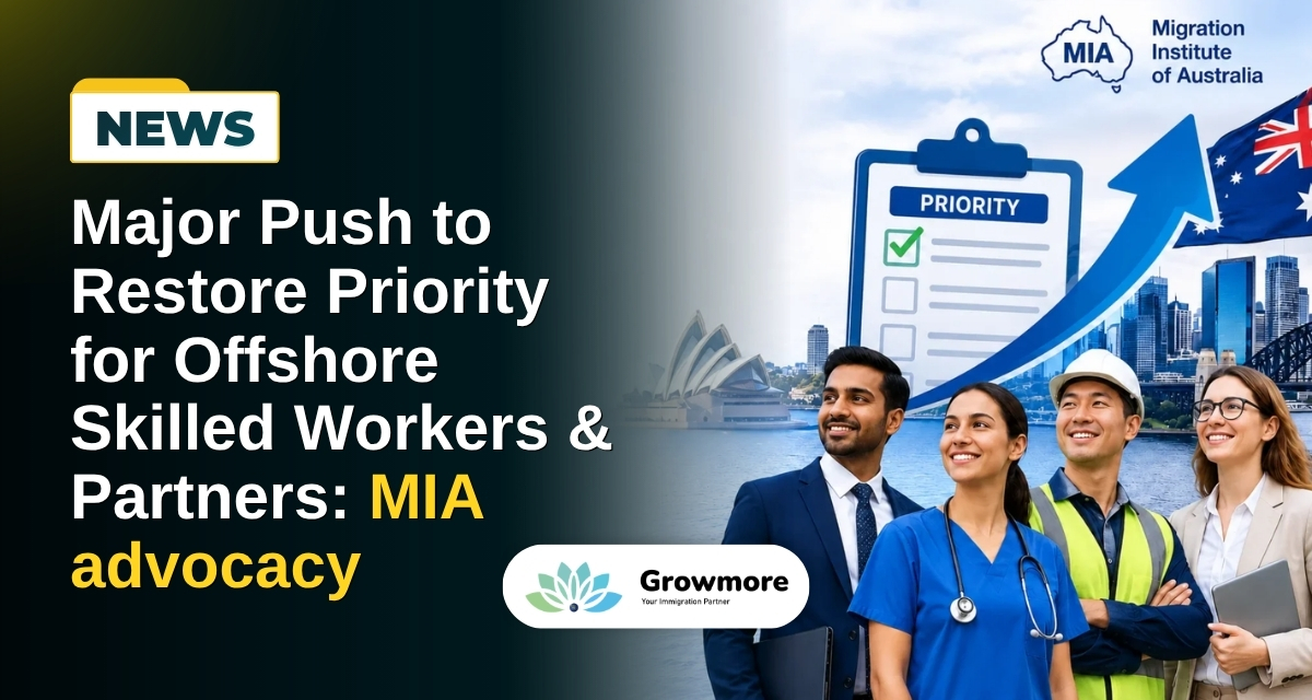 Major Push to Restore Priority for Offshore Skilled Workers & Partners: MIA advocacy