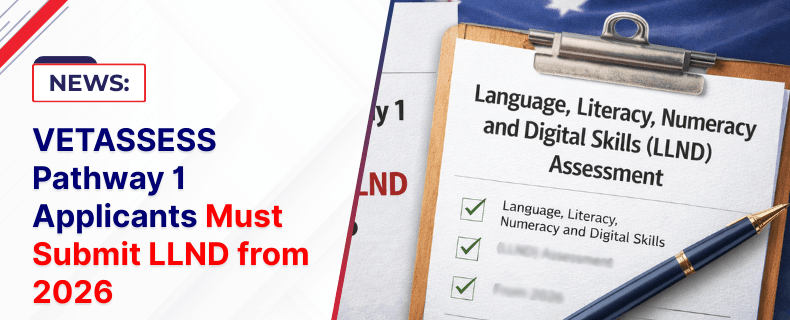 VETASSESS Pathway 1 update requiring LLND assessment submission from January 2026