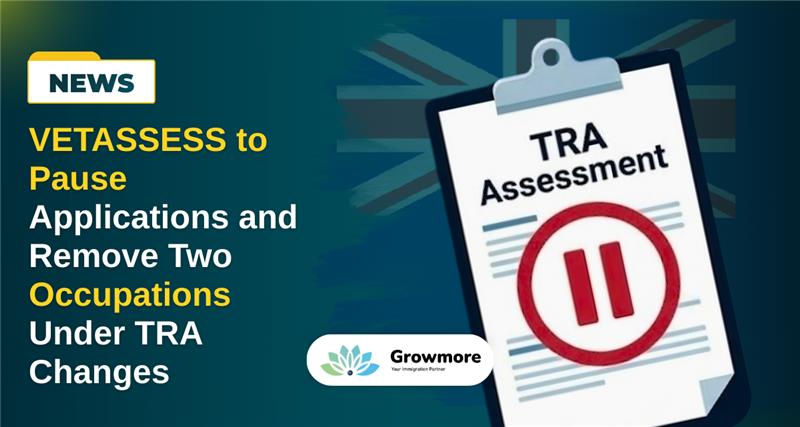 TRA Changes Impact VETASSESS Skills Assessment Applications
