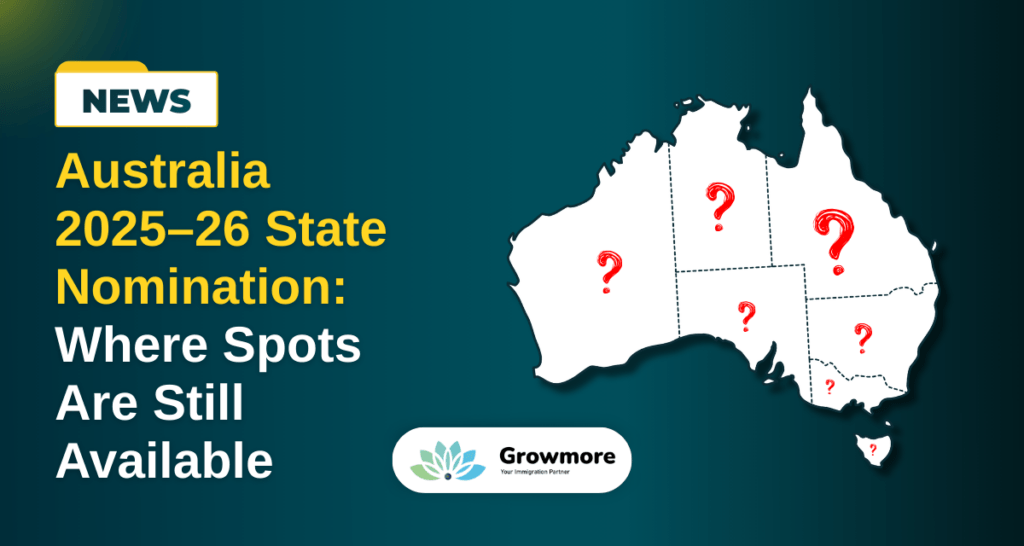Australia 2025–26 State Nomination : Where Spots Are Still Available