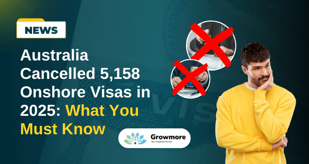 Australia Refusal 5,158 Onshore Visas in 2025