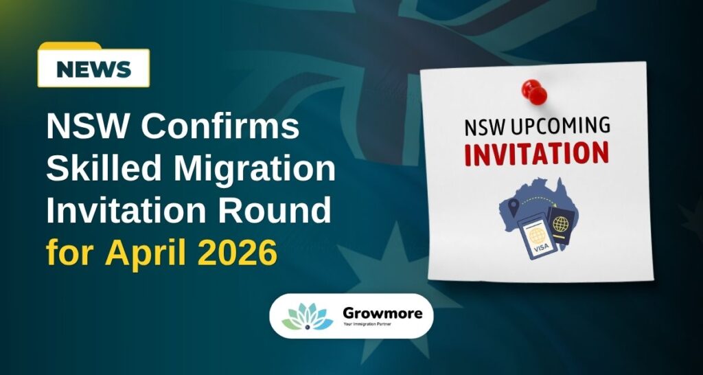 NSW Confirms Skilled Migration Invitation Round for April 2026